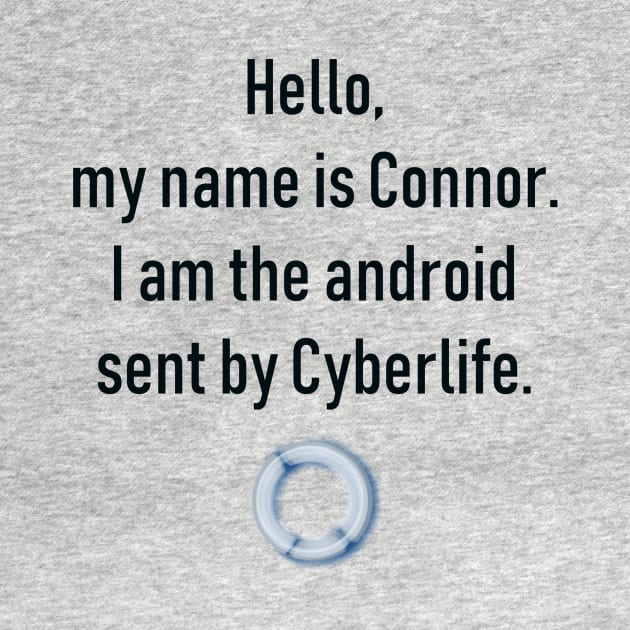 Hello, my name is Connor. by MarvelMe